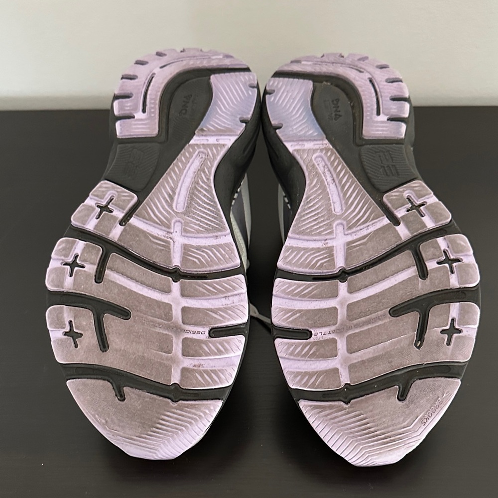Brooks Adrenaline GTS 23 Gray/Black/Purple - Picture 6 of 9